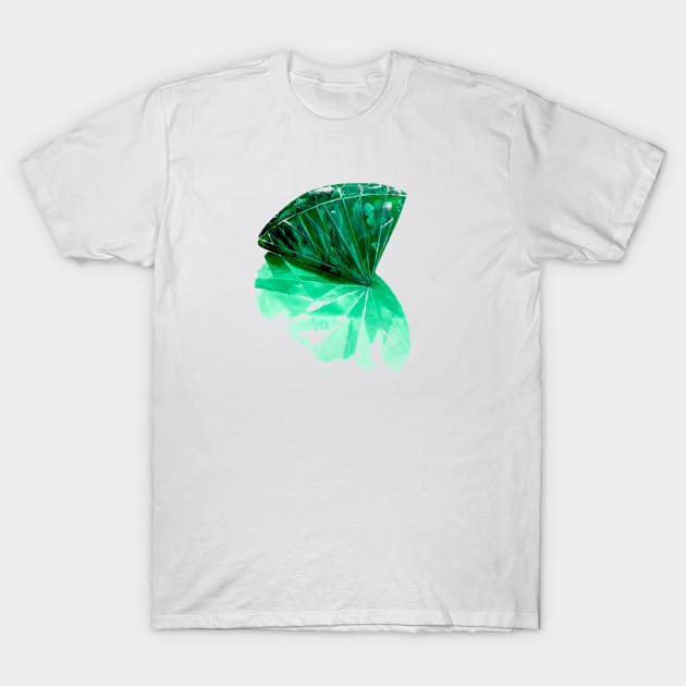 "Green Eyes" T-Shirt by SeanKalleyArt